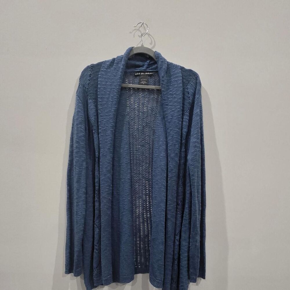 United-states-sweaters Women's Blue and Navy Cardigan